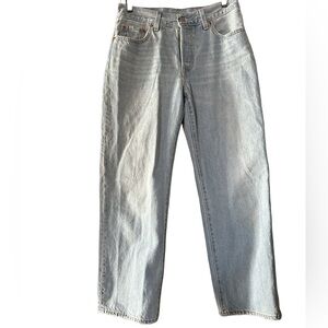 Levi’s 501 Classic Light Blue Denim Jeans Size 25